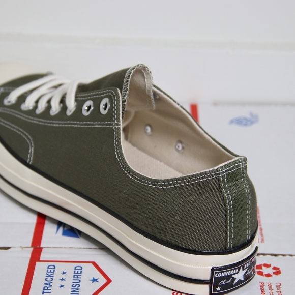 Converse Chuck 70 Gray All Star Low Tops - Picture 4 of 7